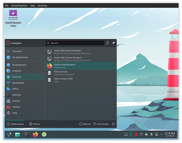 manjaro-kde